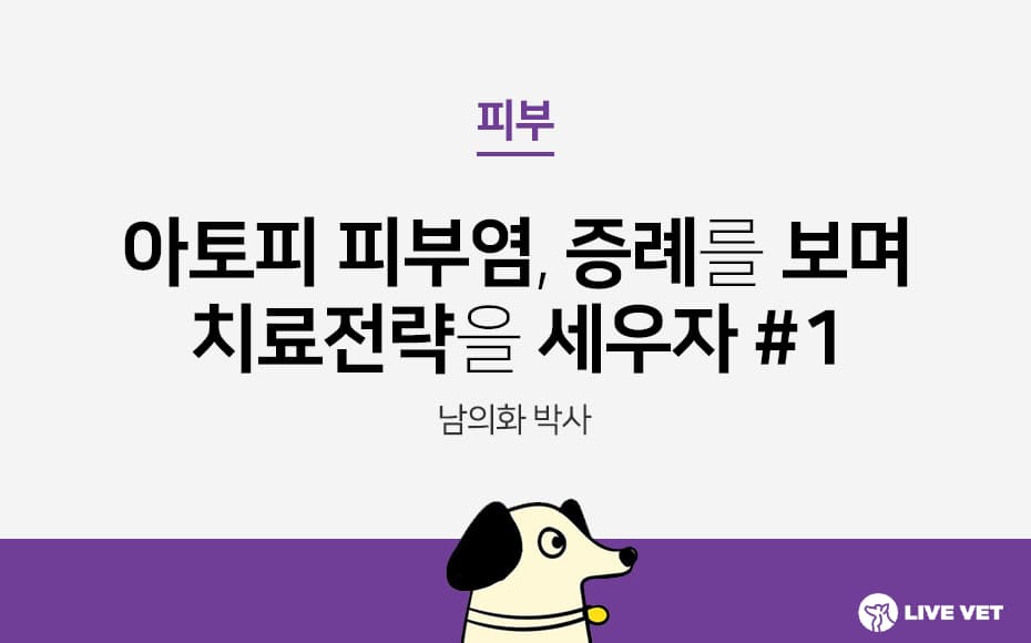 아토피 피부염, 증례를 보며 치료전략을 세우자 #1